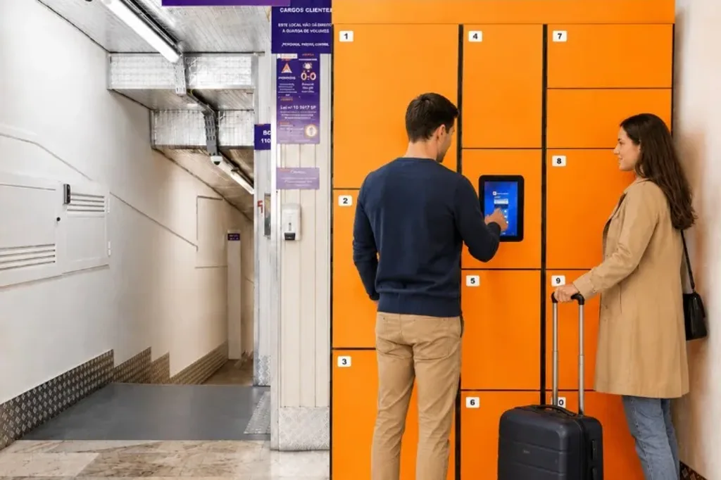 Unidade LockerArea — cacifos para alojamento local